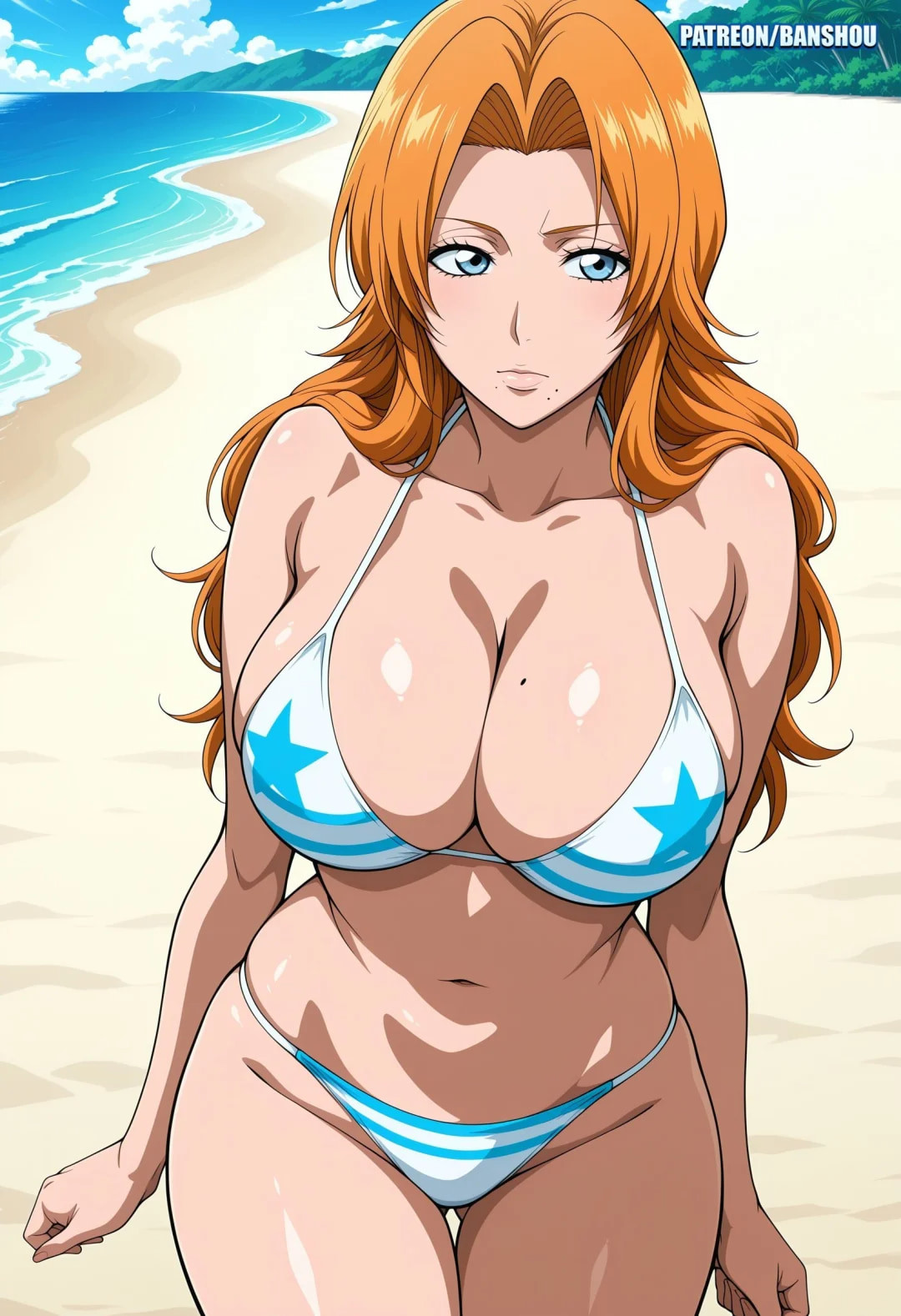 Rangiku Bikini Hentai Gallery #2