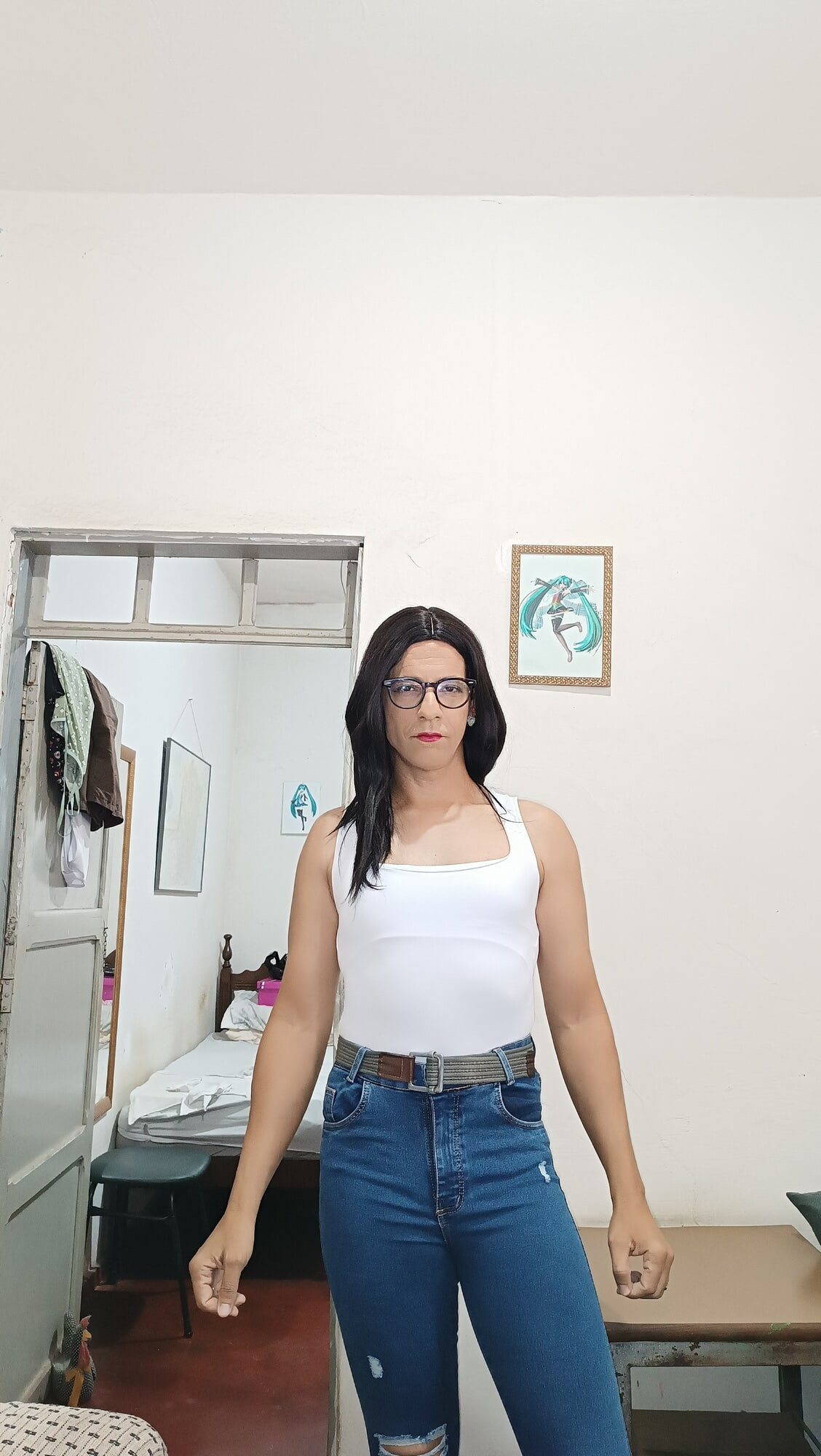 Cure Femboy Legging Jeans  #49
