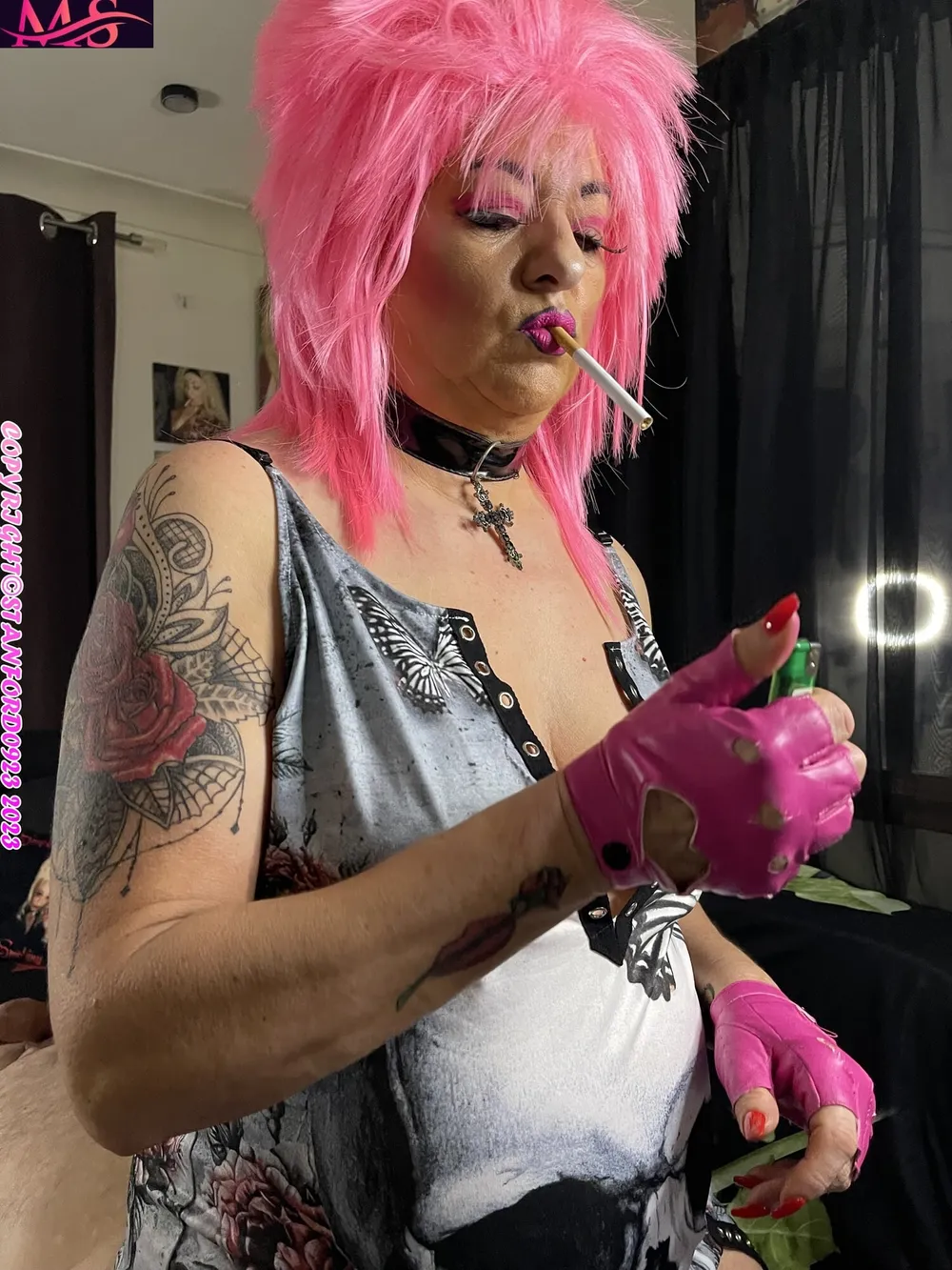 SHIRLEY SMOKING BITCH #22