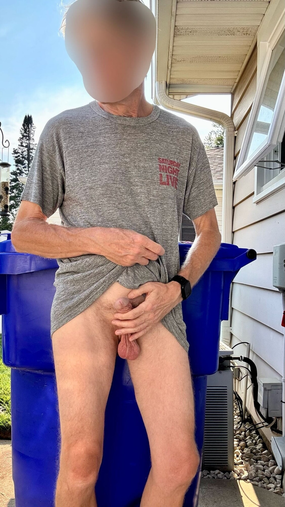 Naked Outside - Cock and Balls Outside Feels So Good #3