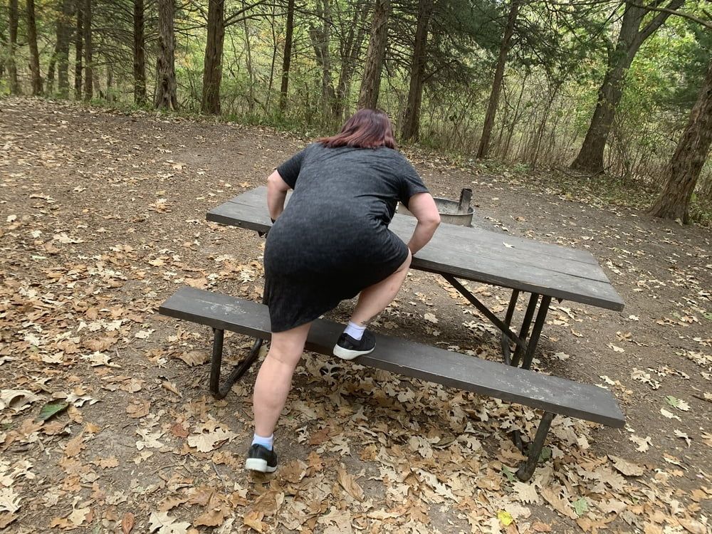 Sexy BBW Pussy in the Woods #45