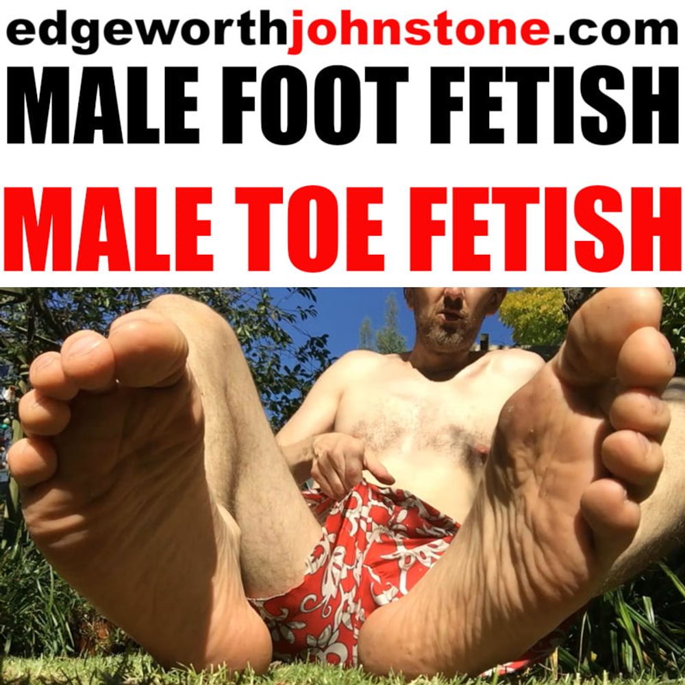 Big Male Feet - Gay Foot Fetish #9