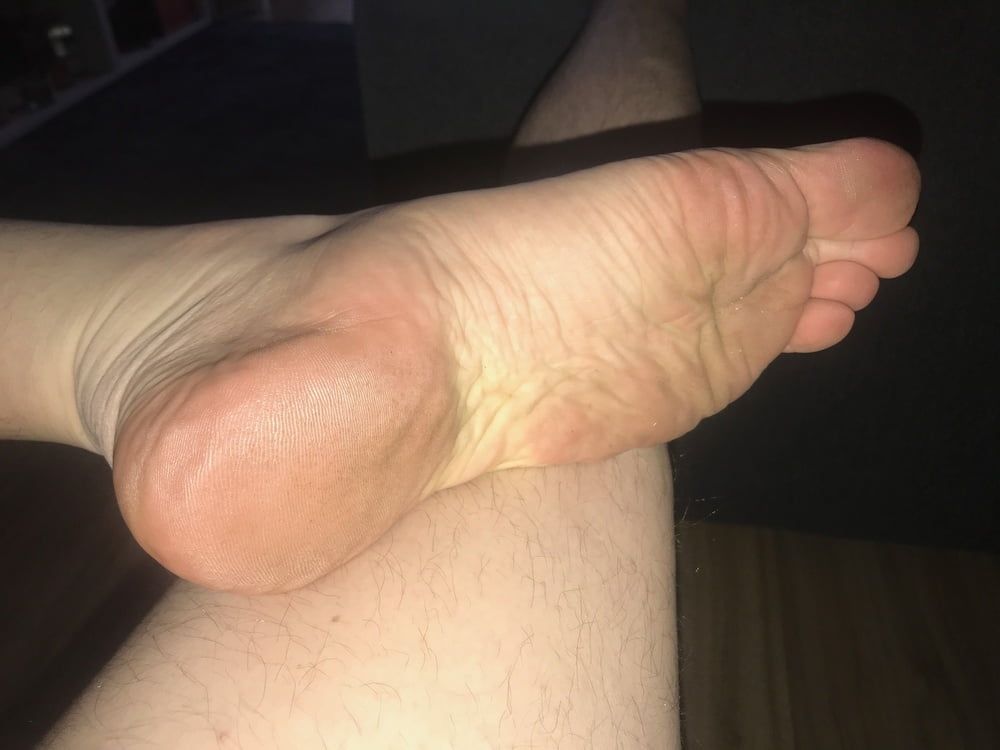 My cock and feet #15
