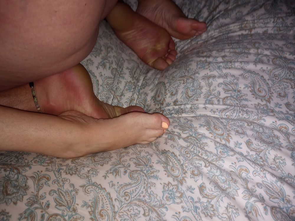 Our feet during sex #6