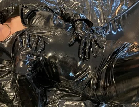 black vinyl masturbation         