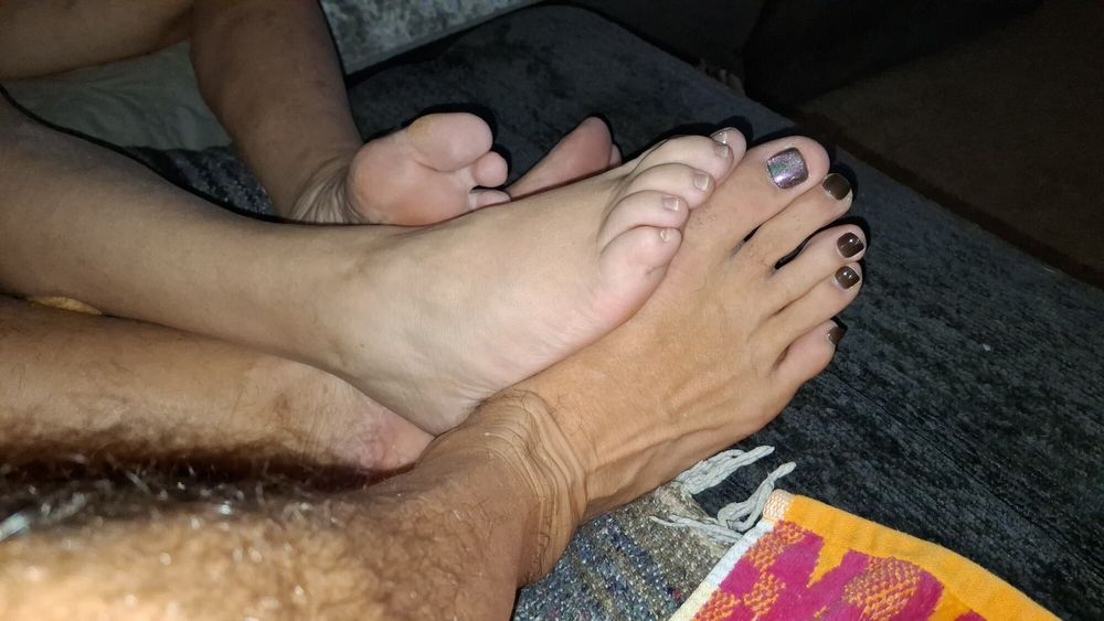 Playing footsie #20