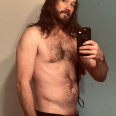 Sexy mann aus einem berg