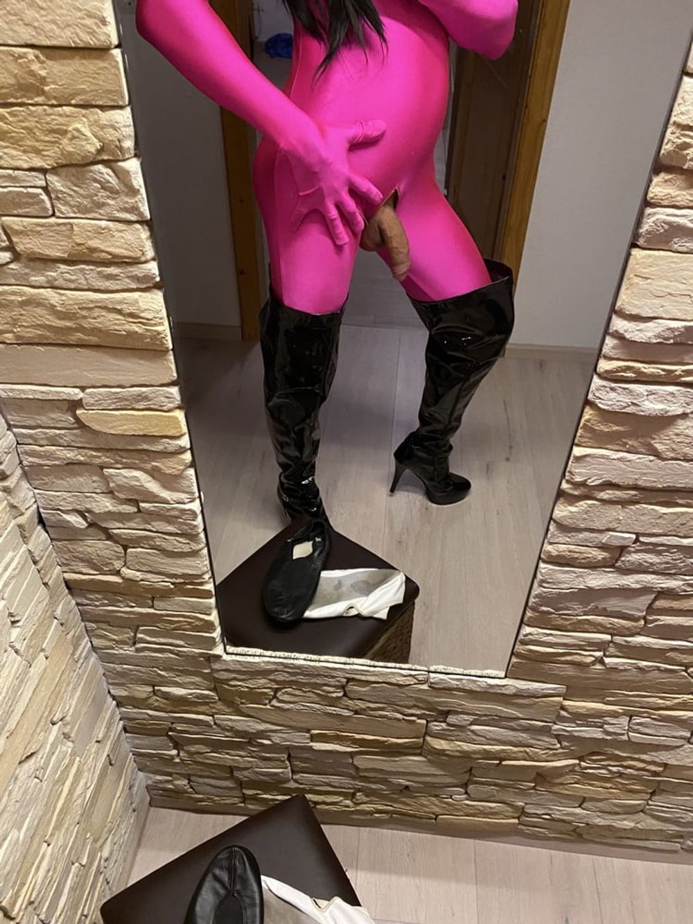 Pink Zentai #4