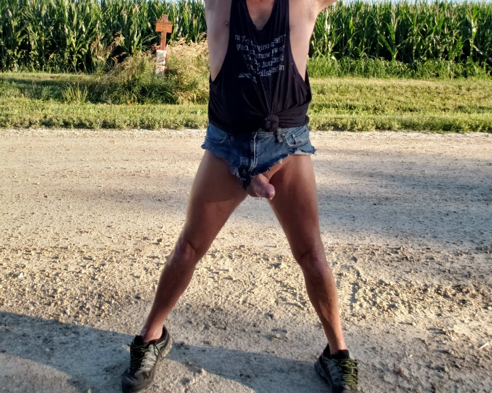 I love wearing Daisy Duke Shorts