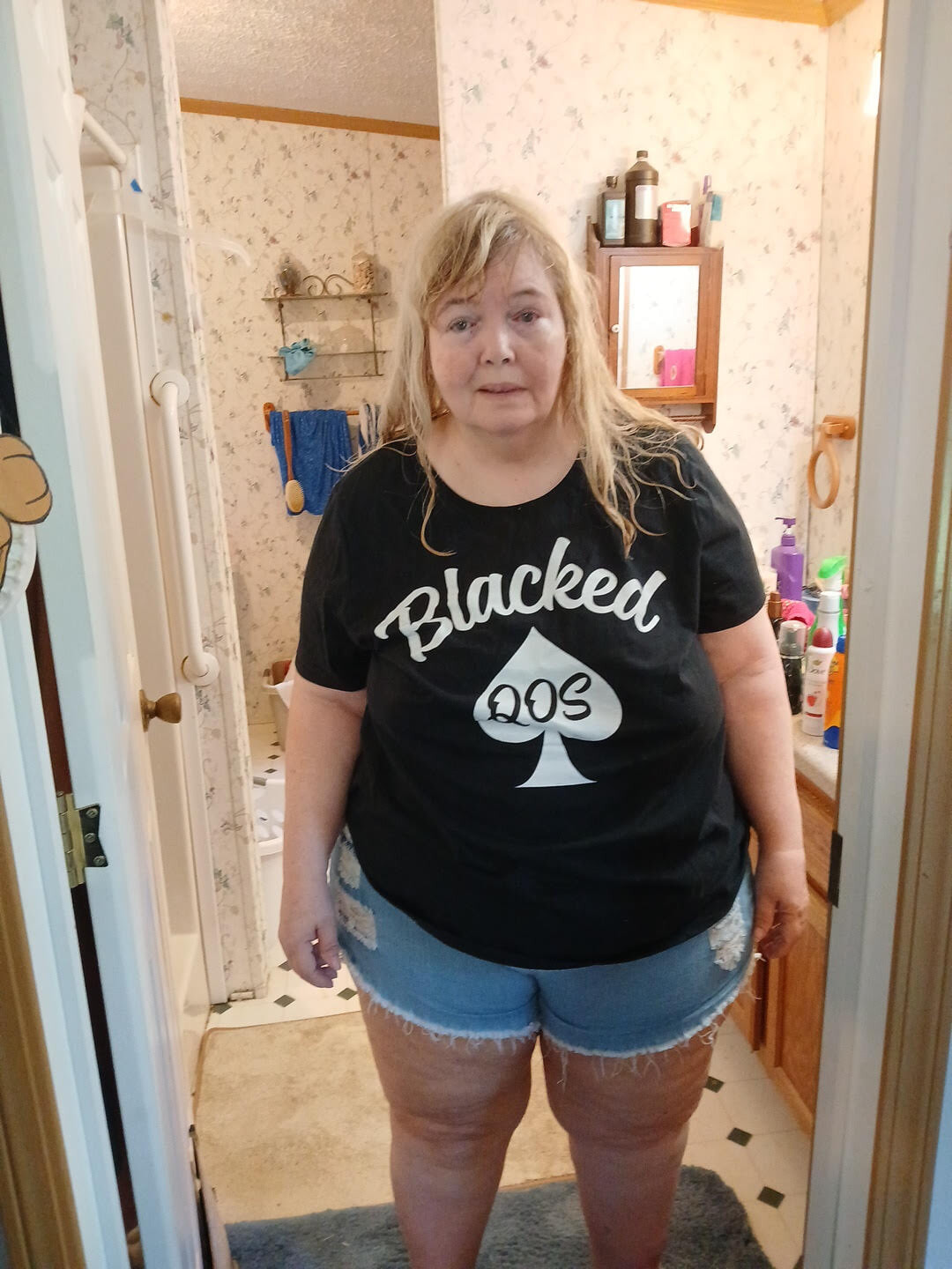 Blacked Queen Of Spades