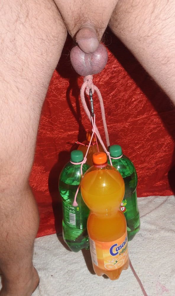 Bottle Play with my Balls #15