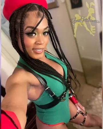 eros orisha as cammy street fighter         