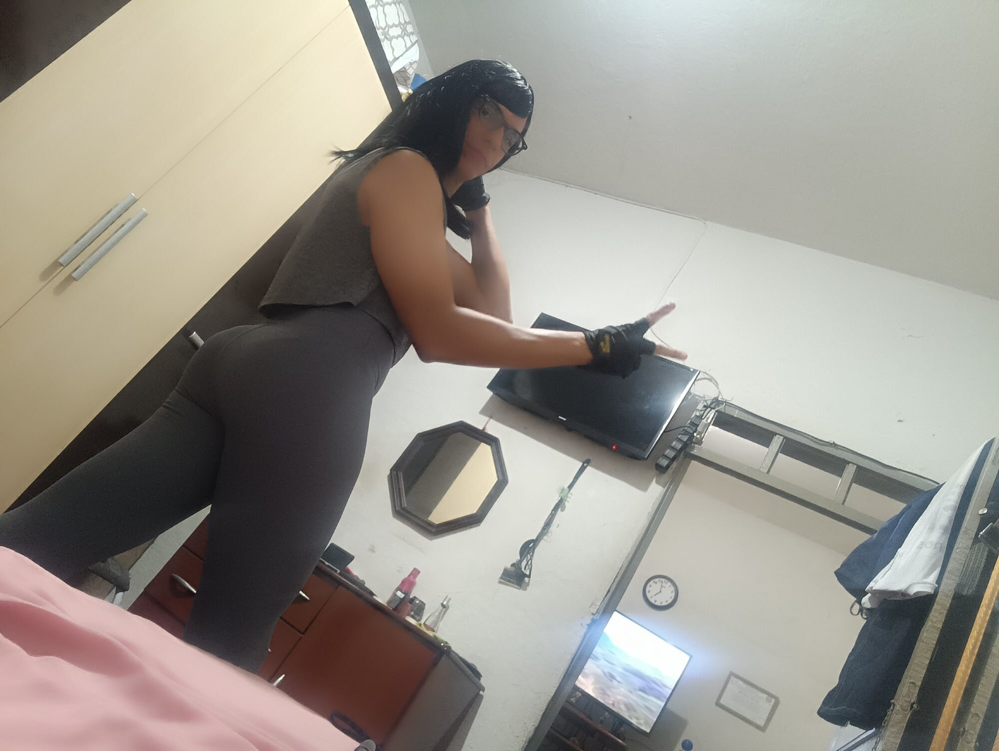Sakura Nakamura Skinner legging Grey  #50