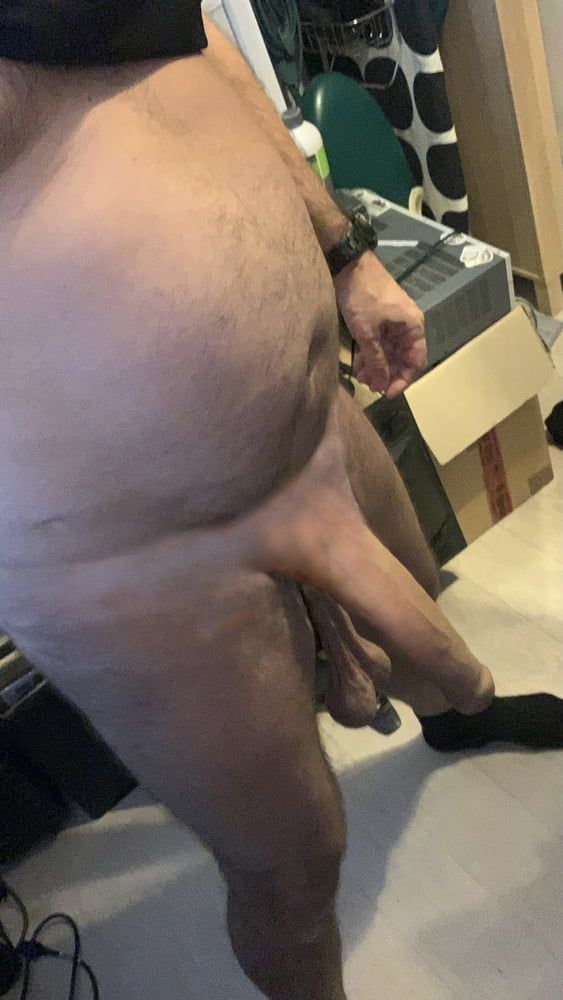 XXL Daddy Cock and Hanging Balls