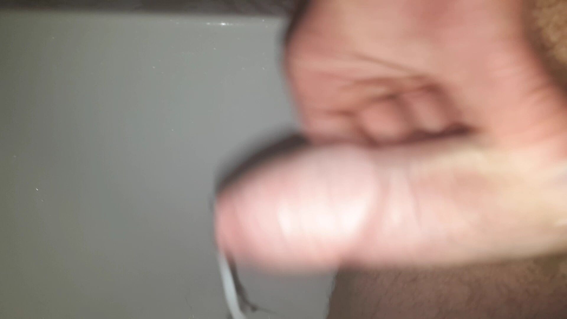 my uncut cock shooting its load #6