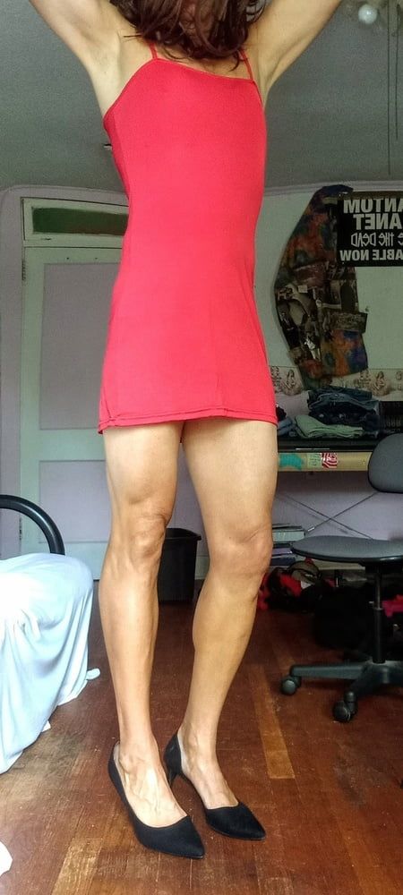 Ladyboy in Red #2