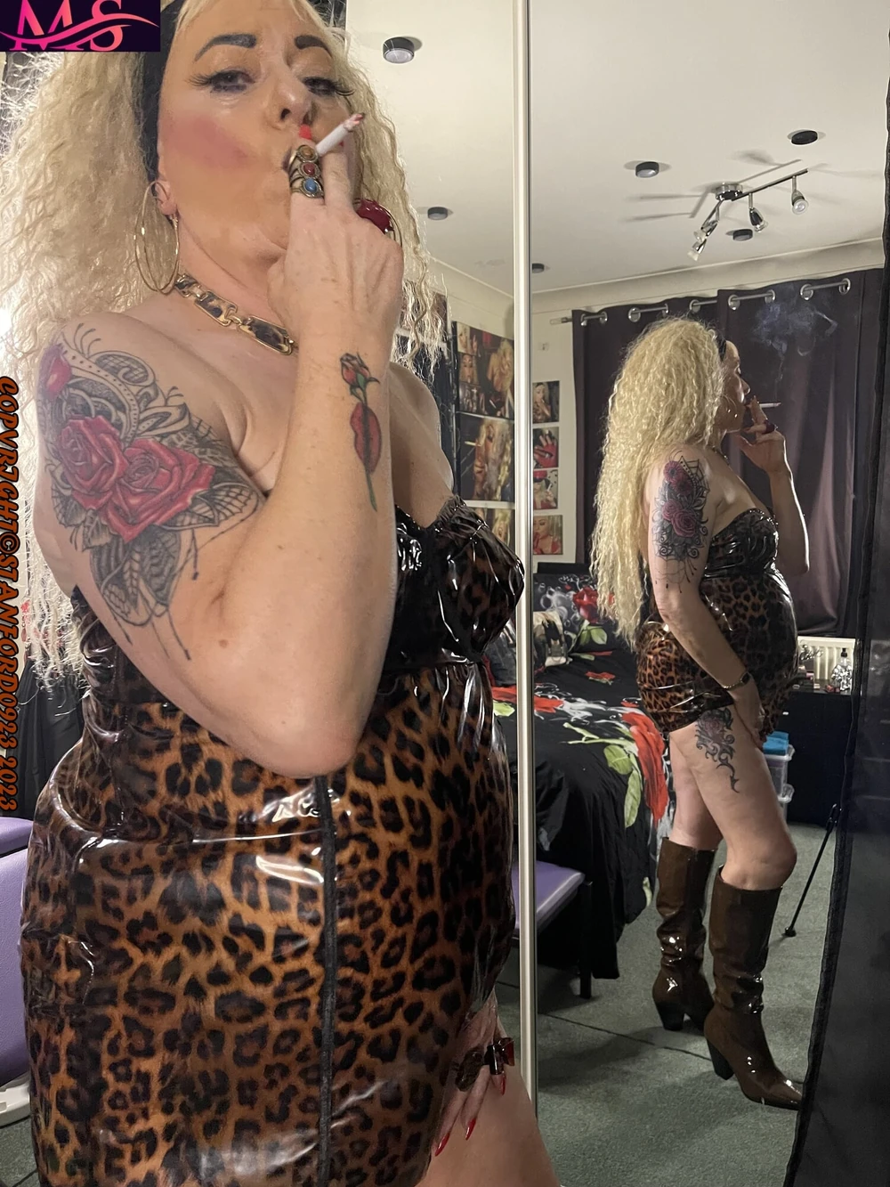 SHIRLEY SLUT 622 LEOPARD MOMMY #2