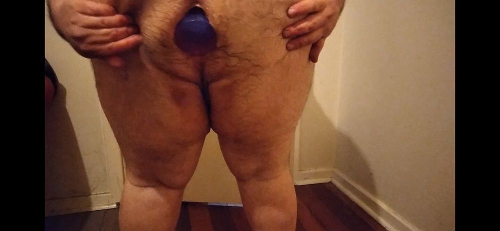 Big butt plug out  #2