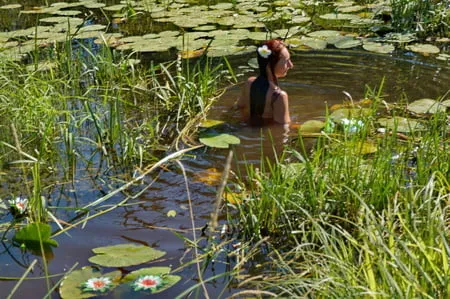 nude in lazy river         