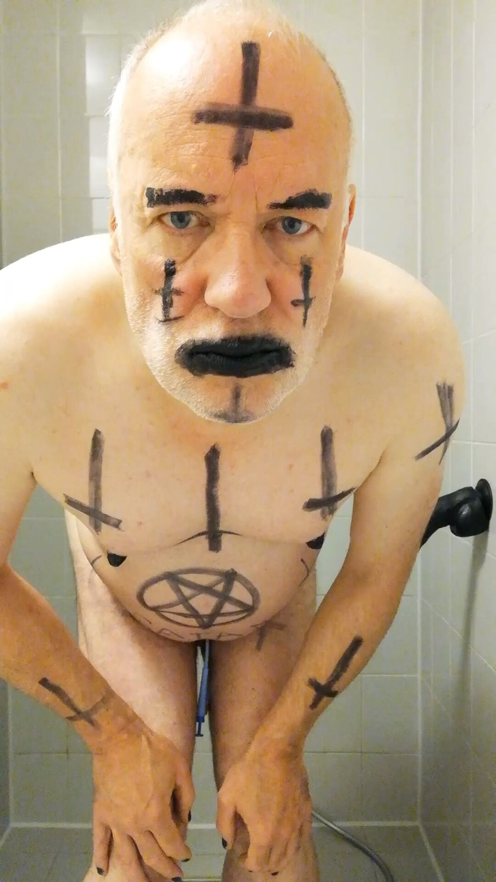 Satan Slave Takes A Delicious Urine Enema part 3 #7