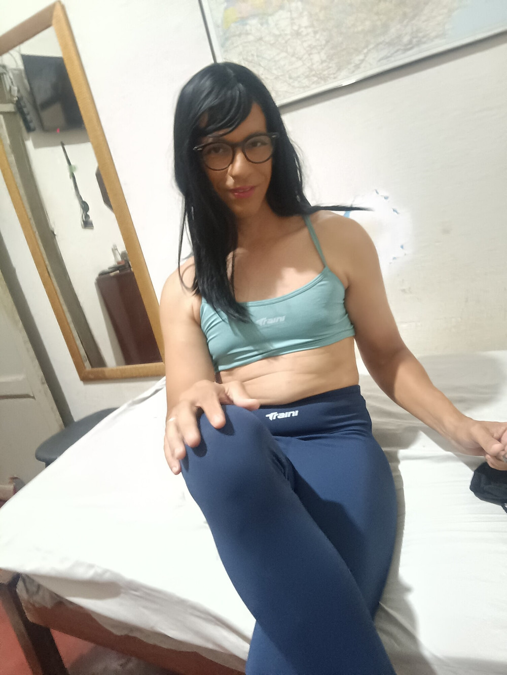 Sakura Nakamura Cute Legging Gym  #51