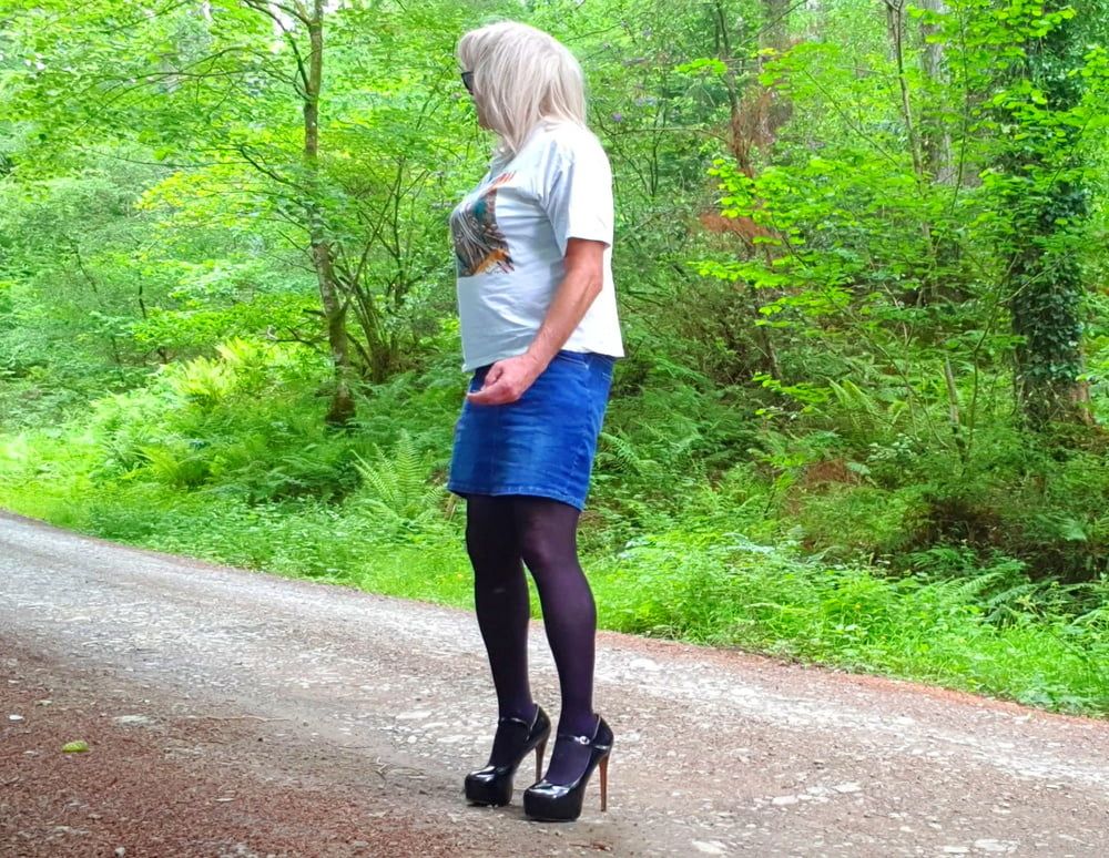 Sissy Grace in the Forest