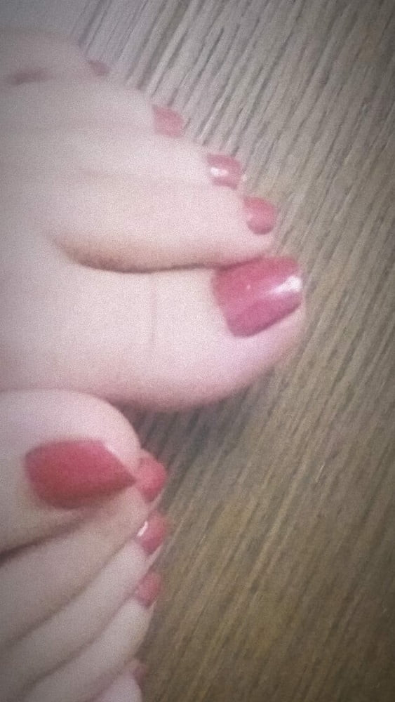 My feet...