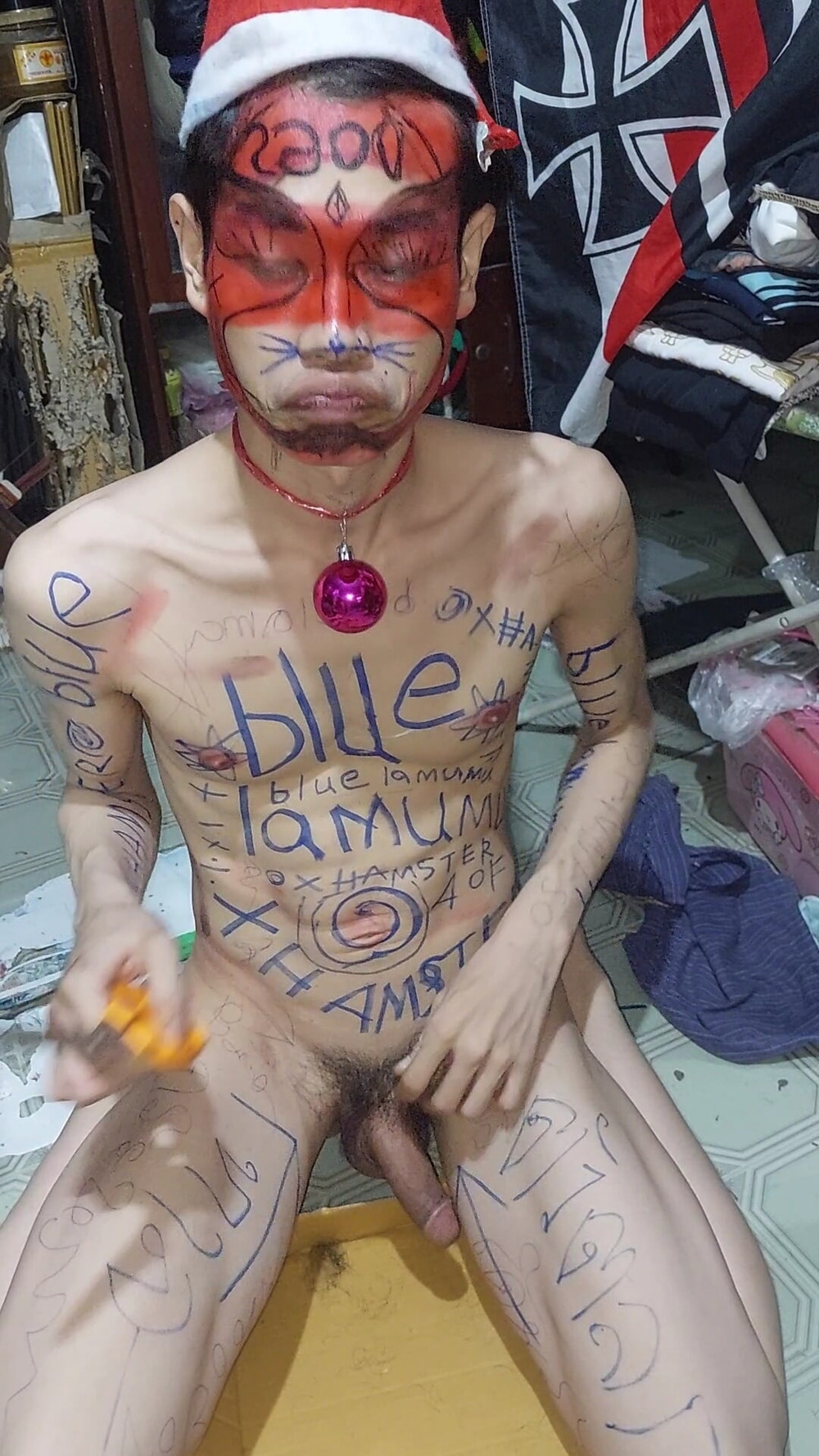 blue clown #22