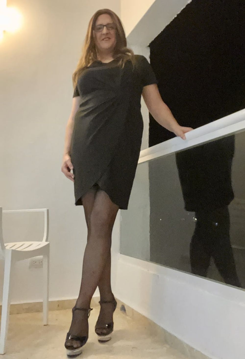 Sissy in black dress #14