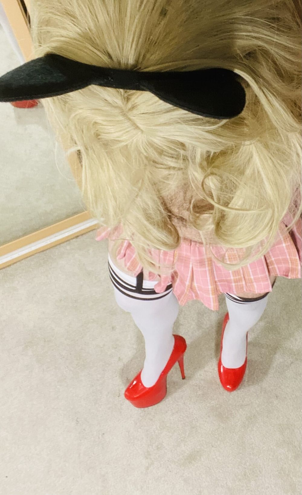 Jenna’s gurl cock and high heels  #17