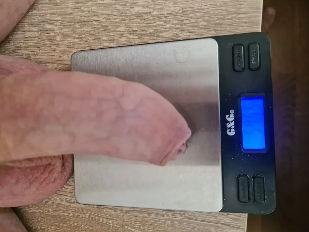 Weighing cock &amp; balls #3