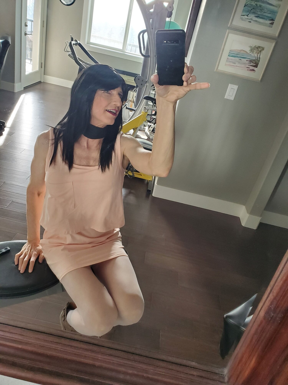 Beige dress #11