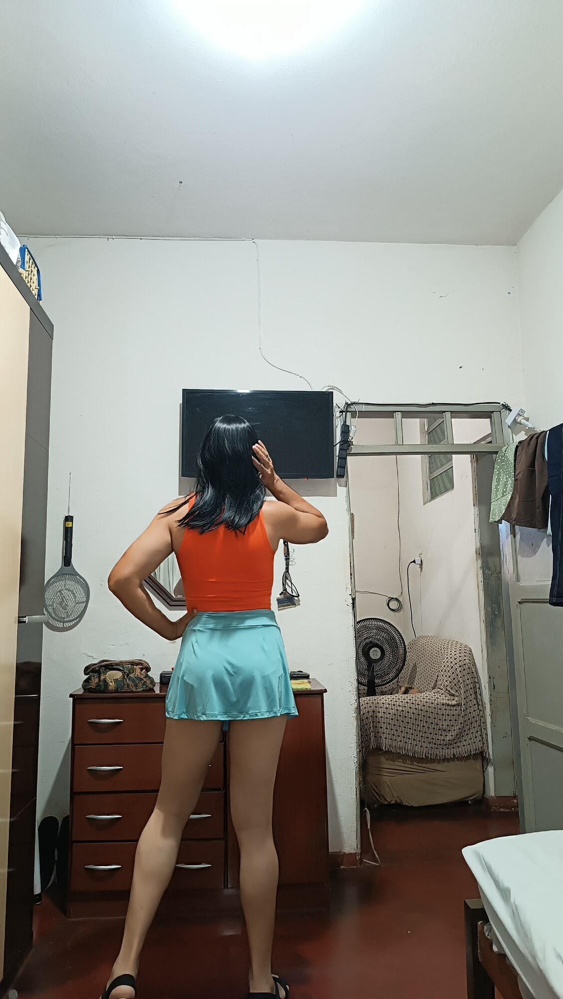 Sakura Bodysuit Orange Green Dresser  #11