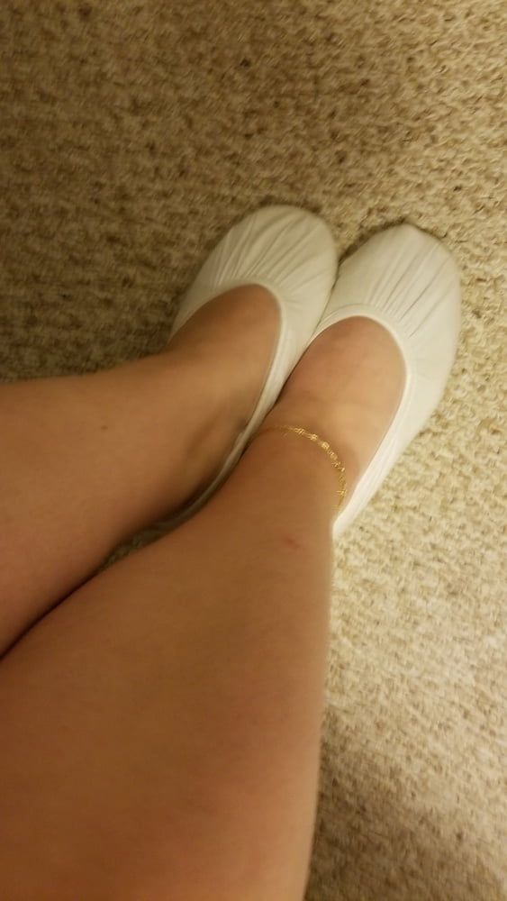 Playing in my shoe closet pretty feet heels flats milf  wife #59