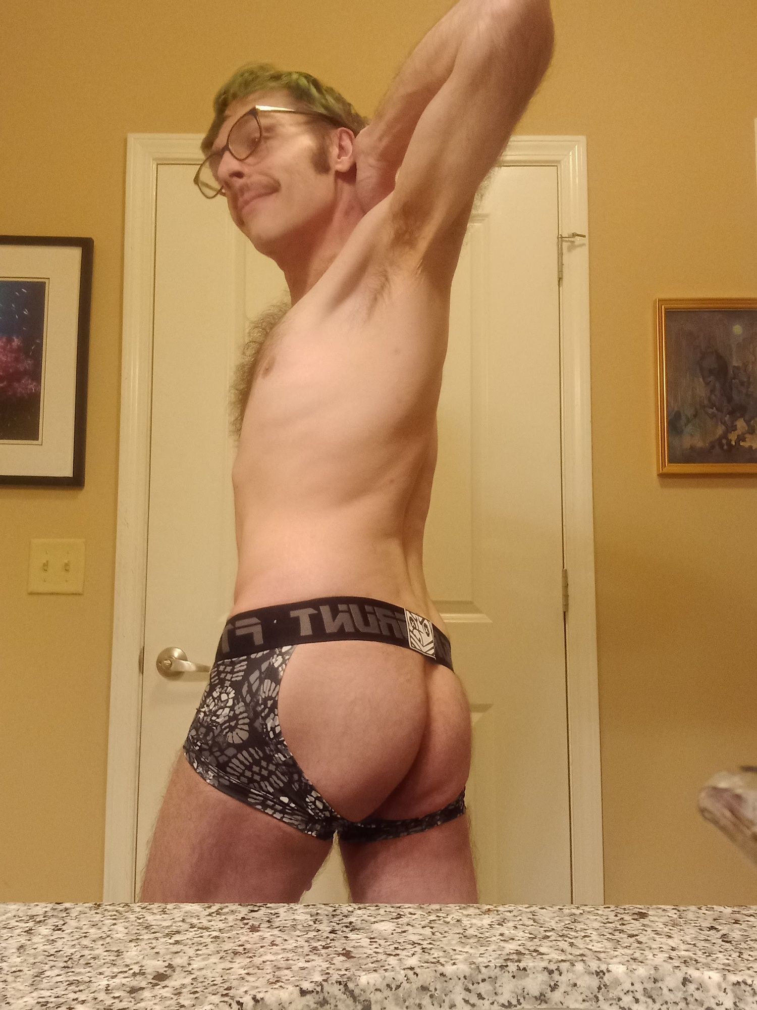 Puppers Showing off in underwear...again #53