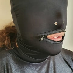 Cuffed Lady Gimp