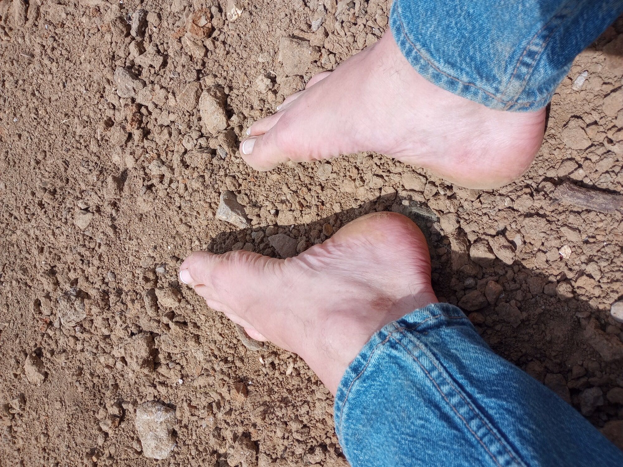 Dirty man feet #8