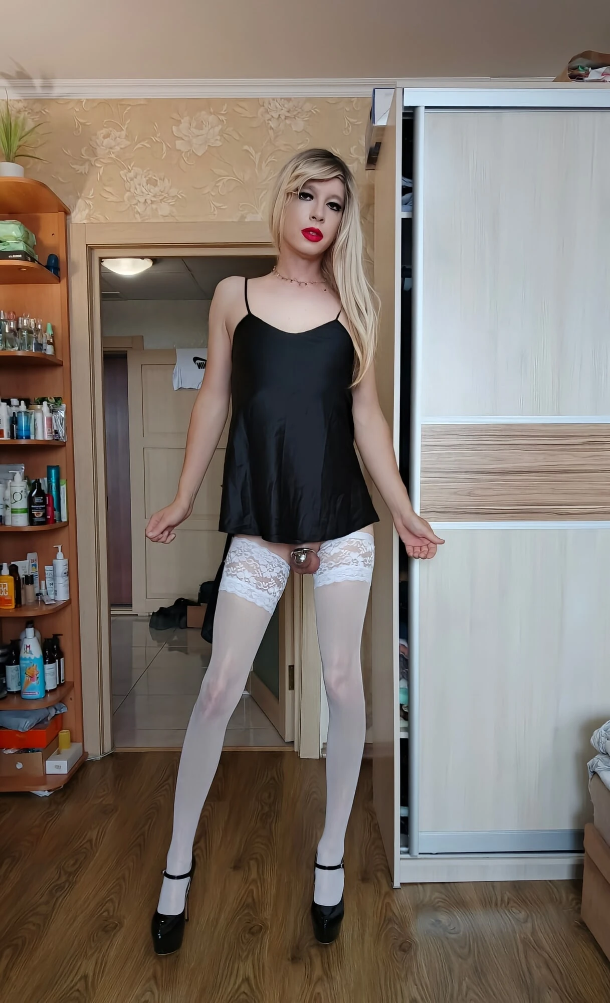 Vladasexytrans white sissy boy #2