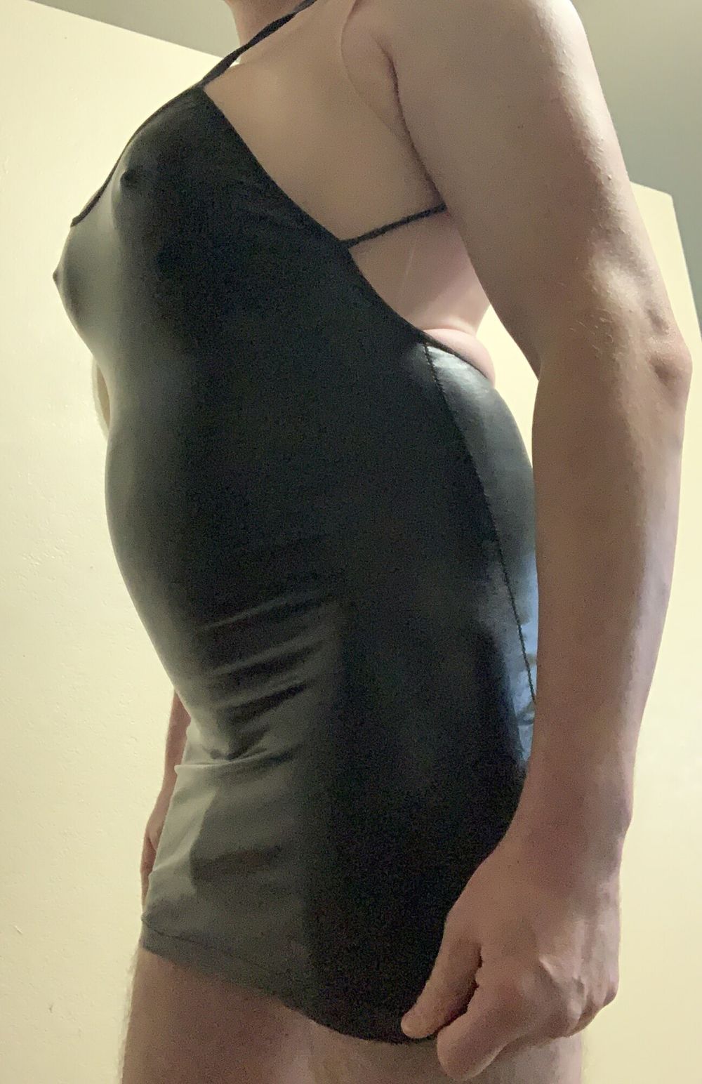 Pleather lingerie #8