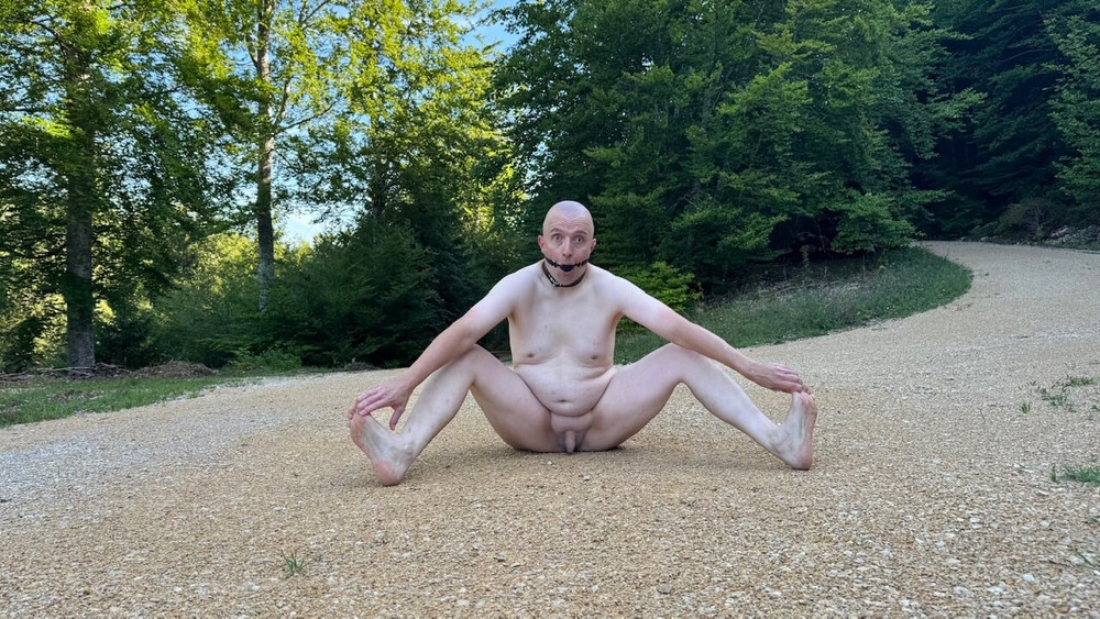 Christoph Straubinger  naked in dust - pathetic dog #45