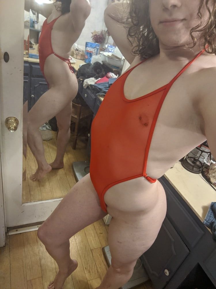 Backless Bodysuit Slut #14