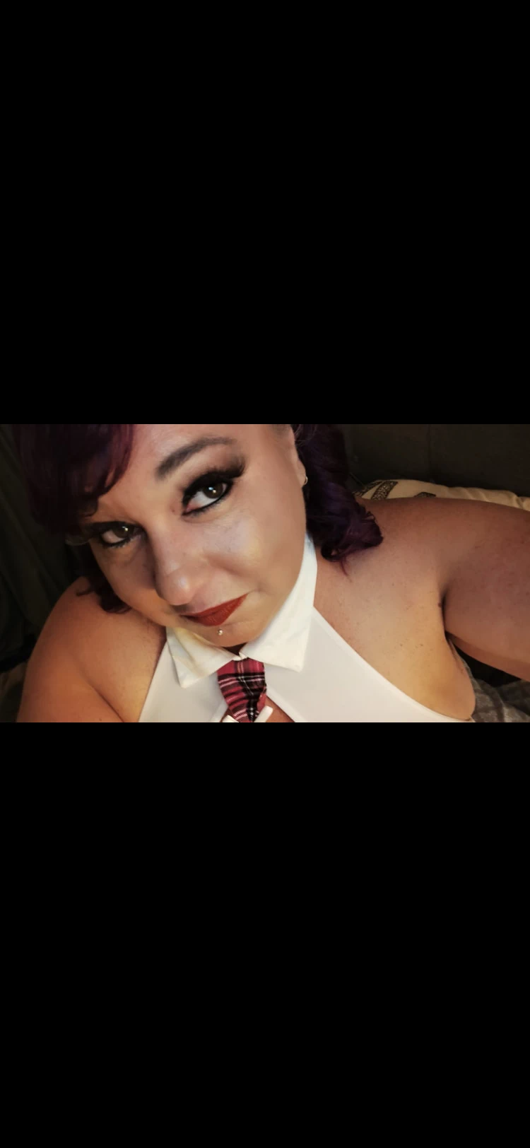 Sexy BlancaGirlBBW in her school uniform 