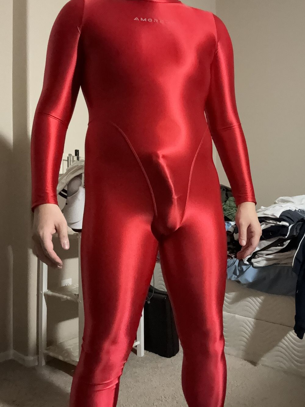 Red Amoresy Spandex Suit  #6