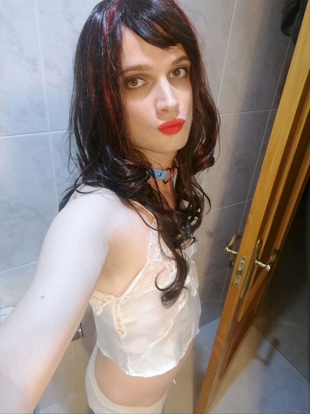 Hot sissy tranny slut 4 BBC #6