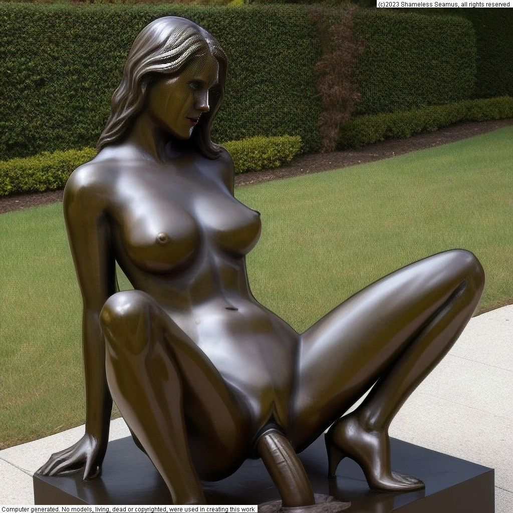 Erotic Bronze Sculpture Garden #43
