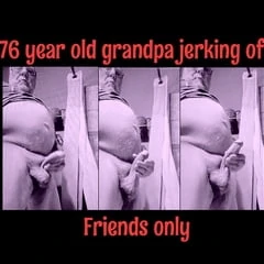 Grandpa jerking off 