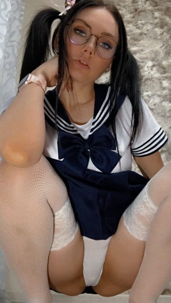 Sailor suit or Japanese schoolgirl costume #3