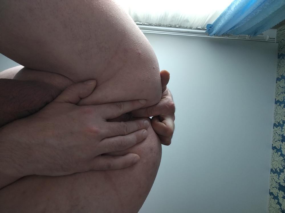 Only ass and clean shaved hole #6
