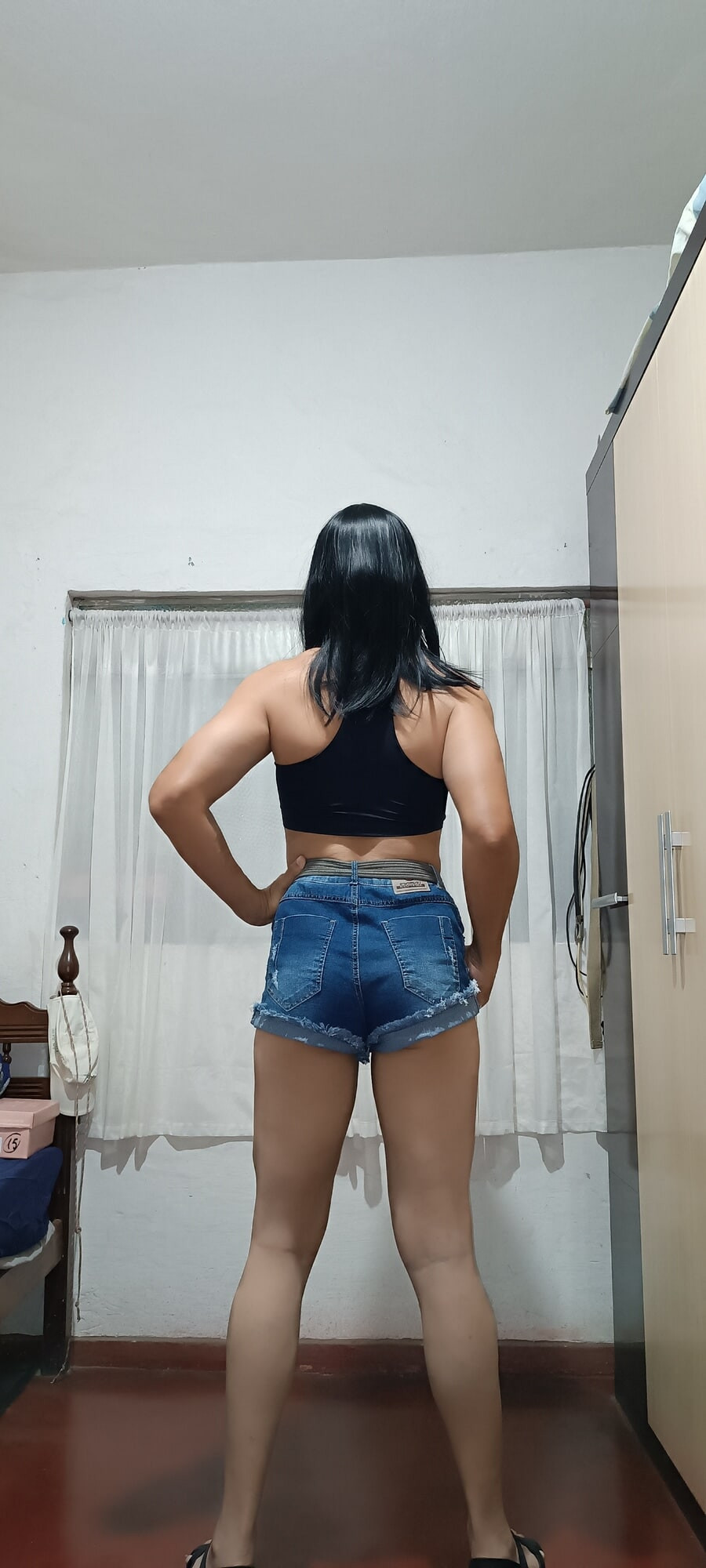 Sakura Nakamura Shorts jeans  And Shorts Gym  #37