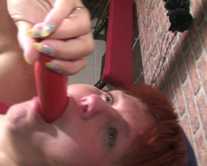 I have to take the dildo deep into my mouth #16